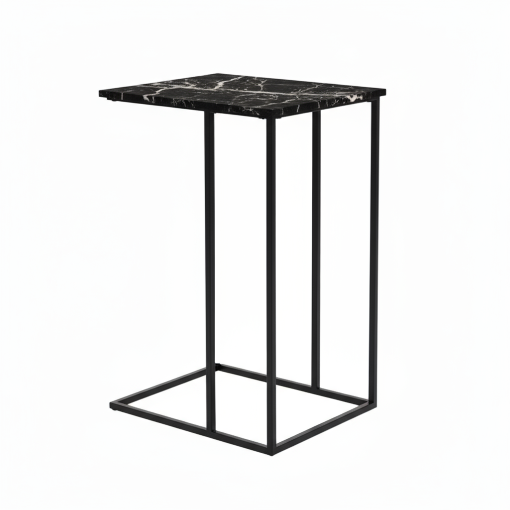 Beistelltisch маса с мраморен плот