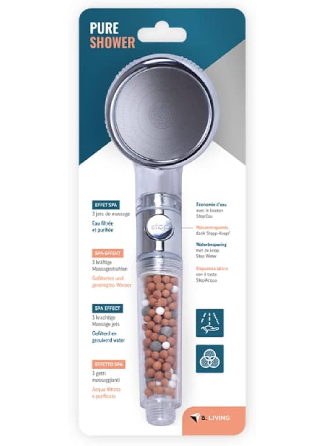 Pure Shower душ слушалка с филтър