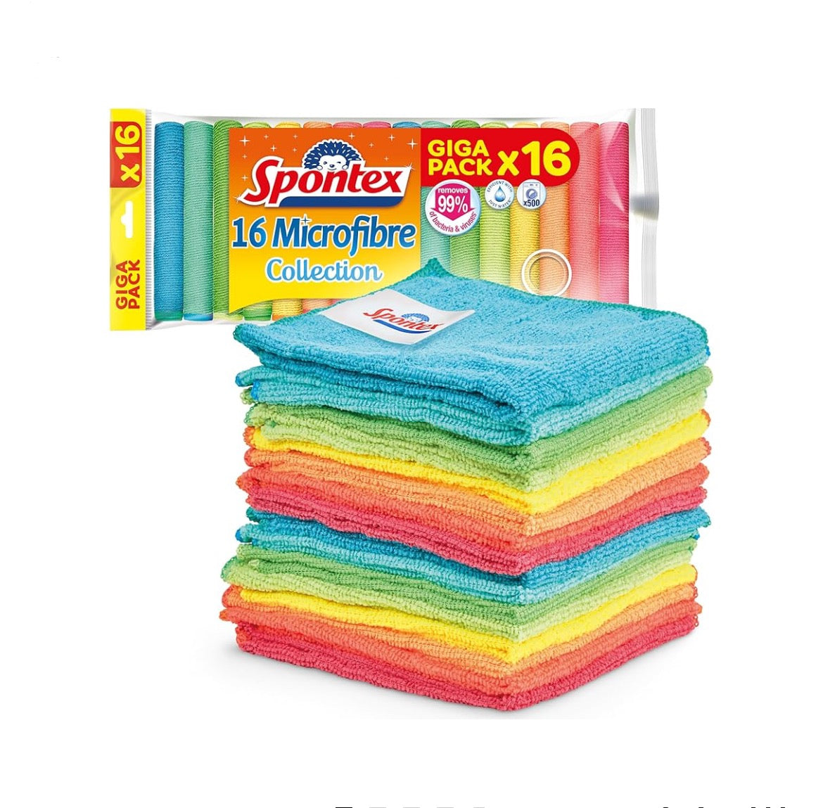 Spontex микрофибърни кърпи