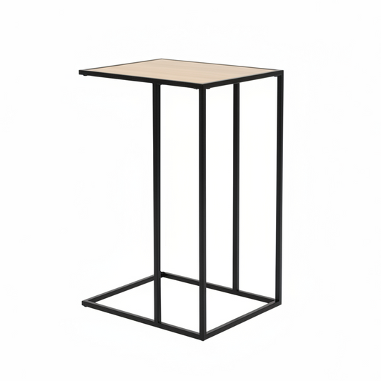 Beistelltisch маса с дървесен плот